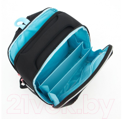 Школьный рюкзак Grizzly RAf-492-3 (черный)