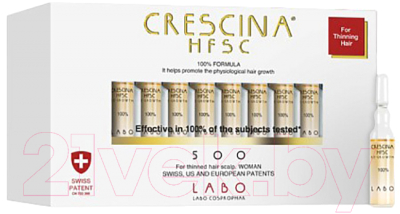 Ампулы для волос Crescina Transdermic HFSC 500 for Women (20x3.5мл)