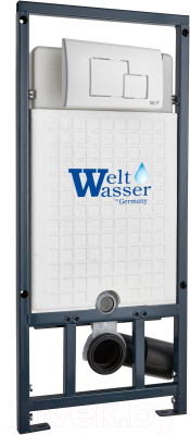 Унитаз подвесной с инсталляцией WeltWasser Marberg 507 + Gelbach 004 MT-WT + Mar 507 SE GL-WT