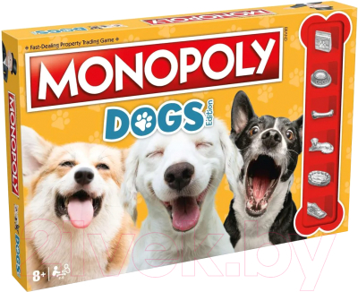 Настольная игра Hasbro Монополия Dogs (Собаки) / WM03194-EN1-6