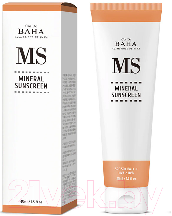 Крем солнцезащитный Cos de Baha Mineral Sunscreen