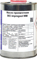 Масло для древесины HELIOS Bio Impregnol / A00023155 (500мл, белый) - 