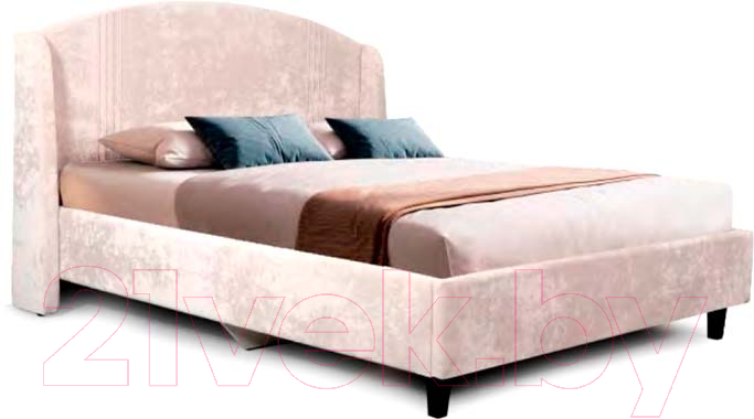 Двуспальная кровать Мебельград Севилья с ортопедическим основанием на опорах 180x200