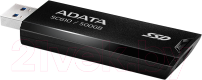 Внешний жесткий диск A-data SC610 500GB (SC610-500G-CBK/RD)