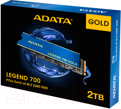 SSD диск A-data Legend 700 Gold 2TB (SLEG-700G-2TCS-S48)