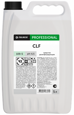 Универсальное чистящее средство Pro-Brite 109-5 CLF с дезинфицирующим эффектом (5л) -
