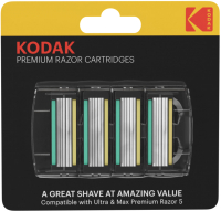 Набор сменных кассет Kodak Max Premium Razor (4шт) - 