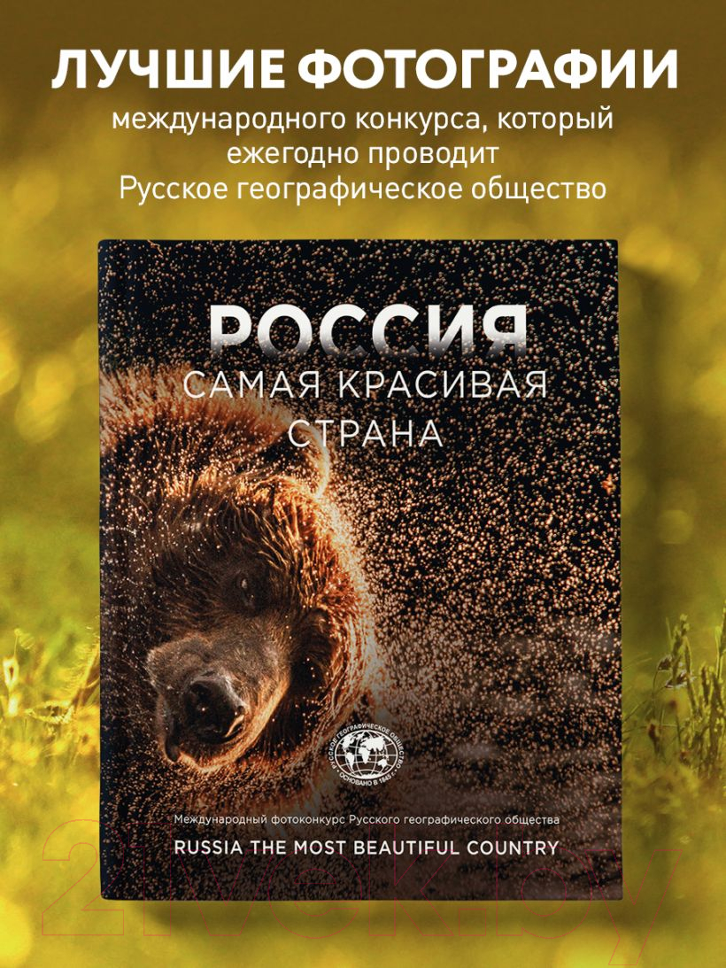 Книга Бомбора Россия самая красивая страна. Фотоконкурс 2023 / 9785041668297