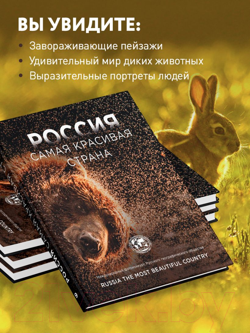 Книга Бомбора Россия самая красивая страна. Фотоконкурс 2023 / 9785041668297