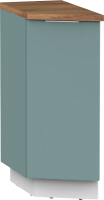 Шкаф-стол кухонный Интермебель Микс Топ ШСР 850-47-300 (сумеречный голубой/дуб флагстаф темный) - 