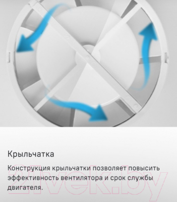 Изображение товара Вентилятор накладной Maunfeld MFS12TW