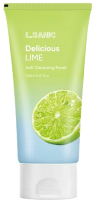 Пенка для умывания L.Sanic Delicious Lime Soft Cleansing Foam (150мл) - 