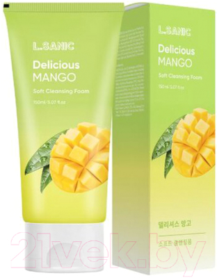 Пенка для умывания L.Sanic Delicious Mango Soft Cleansing Foam (150мл)