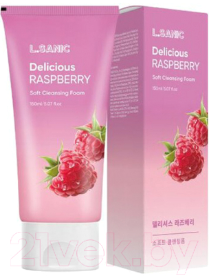Пенка для умывания L.Sanic Delicious Raspberry Soft Cleansing Foam (150мл)