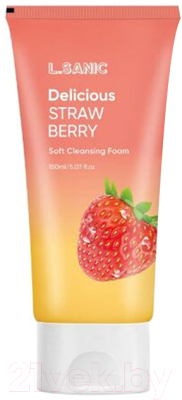 Пенка для умывания L.Sanic Delicious Strawberry Soft Cleansing Foam (150мл)