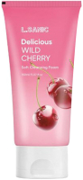 Пенка для умывания L.Sanic Delicious Wild Cherry Soft Cleansing Foam (150мл) - 