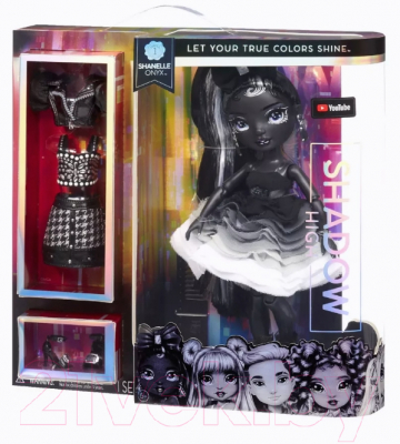 Кукла с аксессуарами Rainbow High Shadow Шанель Оникс / 42845