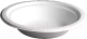 Набор одноразовых тарелок Паксервис Для супа сахарный тростник 500мл / 287562 (50шт, белый) - 