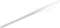 Набор одноразовых ножей Паксервис Компакт 165мм / 284509 (300шт, белый) - 