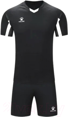 Футбольная форма Kelme Football Suit / 7351ZB1129-003 (3XL, черный)