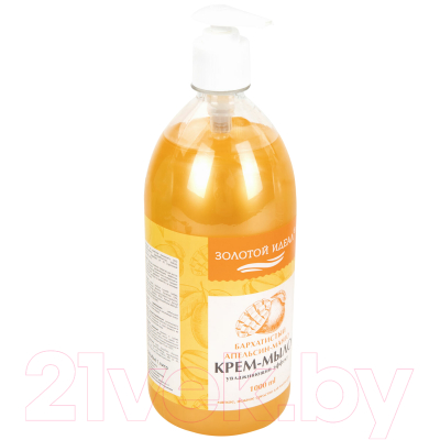 Мыло жидкое Золотой идеал Бархатистый апельсин-манго / 608287 (1л)