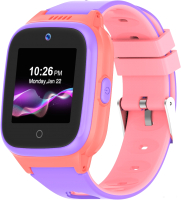 Умные часы детские Leefine Q27 4G (розовый) - 