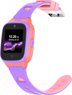 Умные часы детские Leefine Q27 4G (розовый)