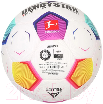 Футбольный мяч Derbystar Bundesliga 23-24 Brilliant Replica (размер 4)