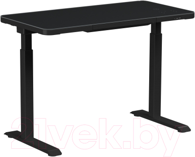 Письменный стол AOKE Europe С эл. приводом двухмоторный 114.5-35 / AK-GT10-YZF2-B (черный)