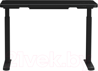Письменный стол AOKE Europe С эл. приводом двухмоторный 114.5-35 / AK-GT10-YZF2-B (черный)