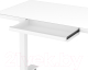 Миниатюра изображения товара Стол с подъемным механизмом AOKE Europe С эл. приводом двухмоторный 114.5-35 / AK-GT10-YZF2-W (белый)