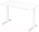 Миниатюра изображения товара Стол с подъемным механизмом AOKE Europe С эл. приводом двухмоторный 114.5-35 / AK-GT10-YZF2-W (белый)