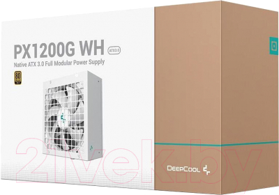 Блок питания для компьютера Deepcool PX1200G WH 1200W (R-PXC00G-FC0W-EU)