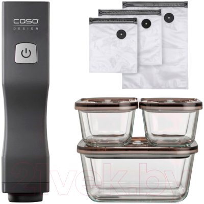 Вакуумный упаковщик Caso Vacu One Touch Eco-Set