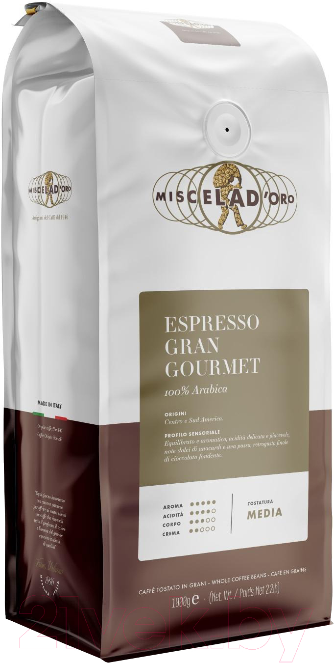 Кофе в зернах Miscela d'Oro Gran Gourmet