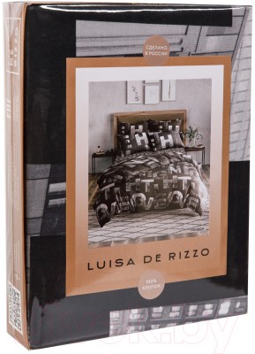 Комплект постельного белья Luisa de Rizzo Лондон Евро / 9525936