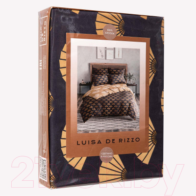 Комплект постельного белья Luisa de Rizzo Ориентал Евро / 9950327