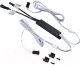 Выключатель для светодиодной ленты AKS Бесконтактный двойной для шкафов D8мм (60W, белый) - 