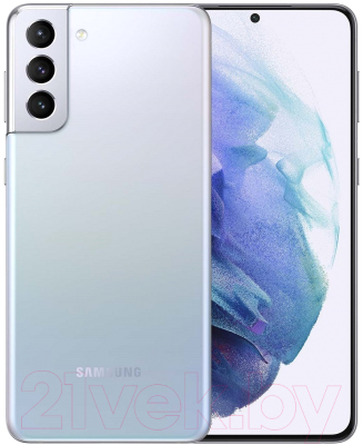 Смартфон Samsung Galaxy S21+ 256GB / 2BSM-G996BZSGSEK восстановленный Грейд B (серебристый)