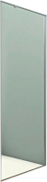 Душевая стенка Veconi 100x195 / KP07-100-01-C4 (стекло прозрачное/хром) - 