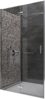 Душевая дверь Veconi 90x195 / VN73-90-01-C4 (стекло прозрачное/хром) - 