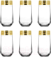 Набор стаканов Promsiz EAV03-1015/S/Z/6/I (греческий узор) - 
