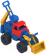 Трактор игрушечный Нордпласт Носорог с ковшом / 431606 - 