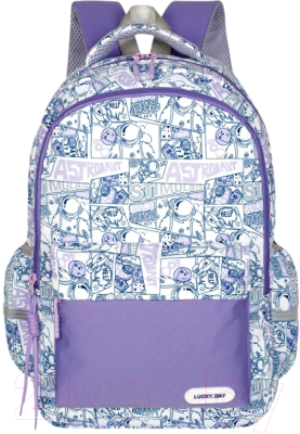 Школьный рюкзак Merlin M763 (фиолетовый)