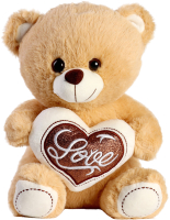 Мягкая игрушка Sima-Land Медведь с сердцем / 10063549 - 