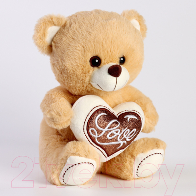 Мягкая игрушка Sima-Land Медведь с сердцем / 10063549