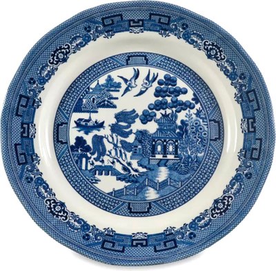 

Тарелка закусочная (десертная), Blue Willow GR06-20.7PL