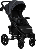 Детская прогулочная коляска Bubago Model One / BG 129-1 (темно-серый) - 