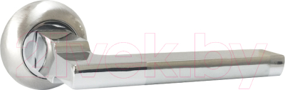 Ручка дверная Trodos 517 серия 08 (никель/хром)