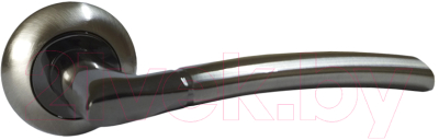 Ручка дверная Trodos 537 серия 08 (никель/черный никель)